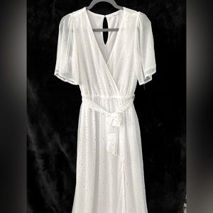 Brand New With Tags - Baltic Born Grace Sparkle Gown, White